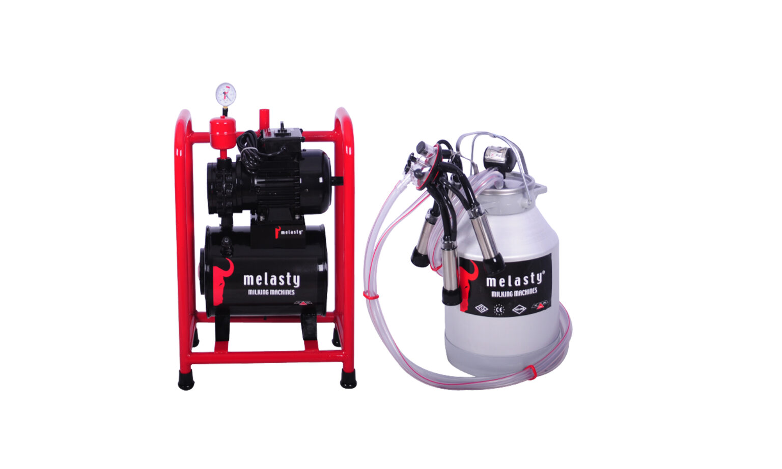 Single Bucket Fixed Milking Machine Online Agro Company LTD.